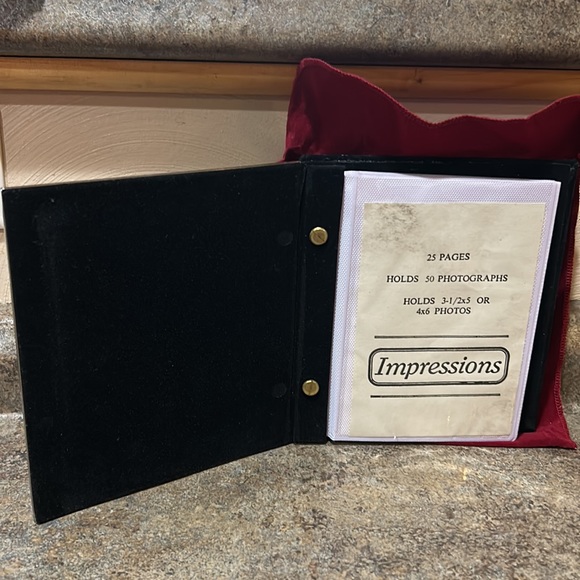 Impressions, happy 25th anniversary Mini photo album, new - Picture 2 of 2